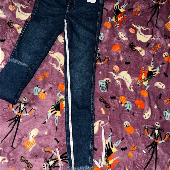 Free People 25 skinny color Blue Indigo - Picture 8 of 10